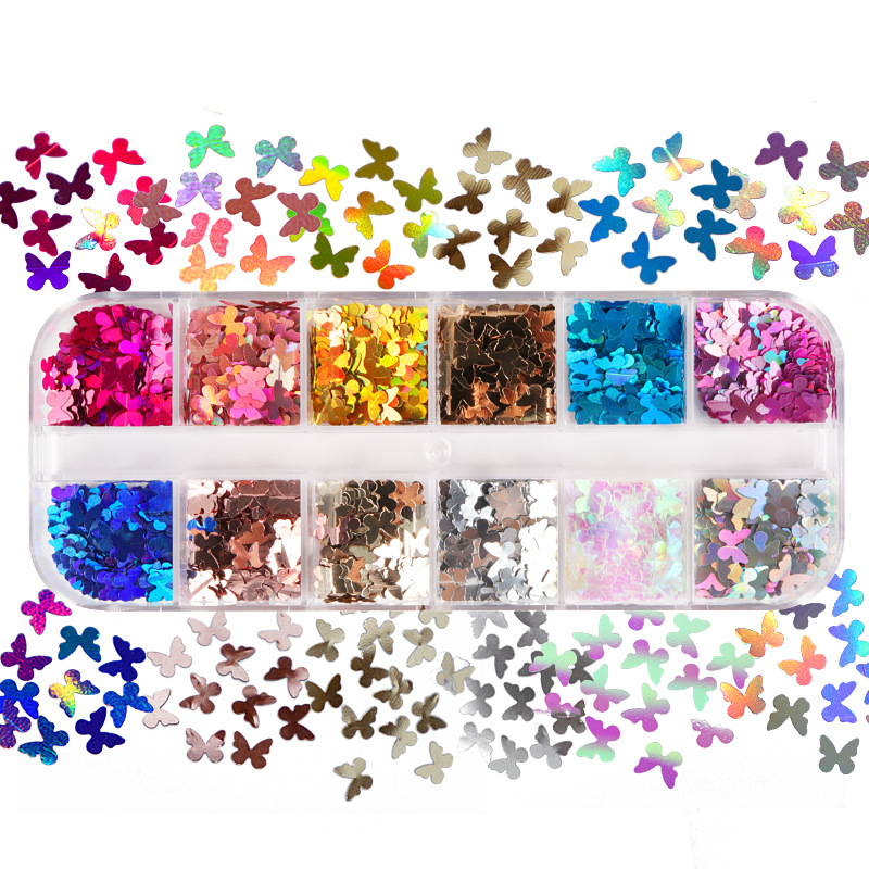 Butterfly Glitter Eyelash Exte - Tech Accessories avaliação e preço
